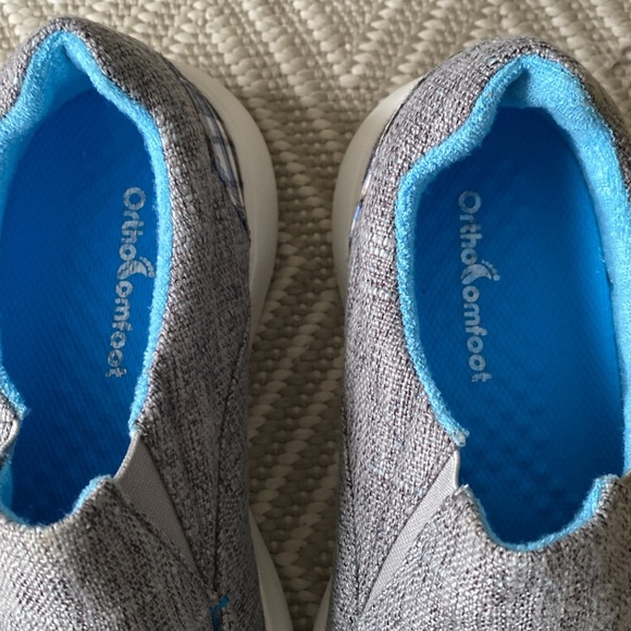 New Orthotic Slip On Walking Shoes, Comfortable Loafers Sz EU 40 - Picture 5 of 11